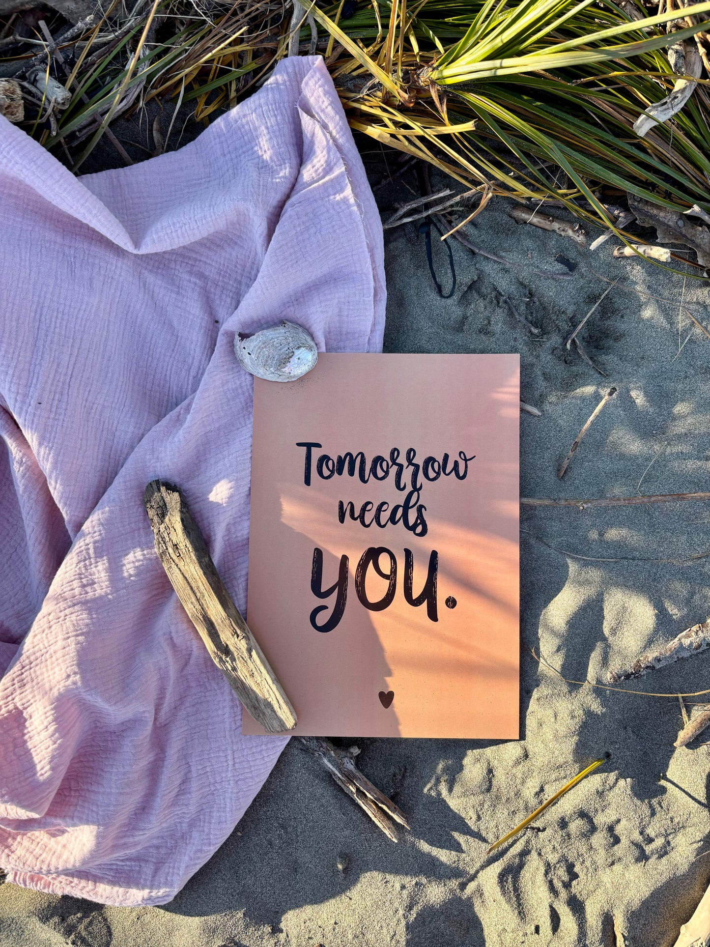 "Tomorrow Needs YOU" Mental Health Print
