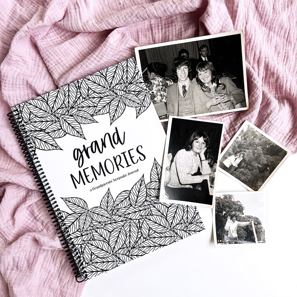 Grand Memories grandparents keepsake journal