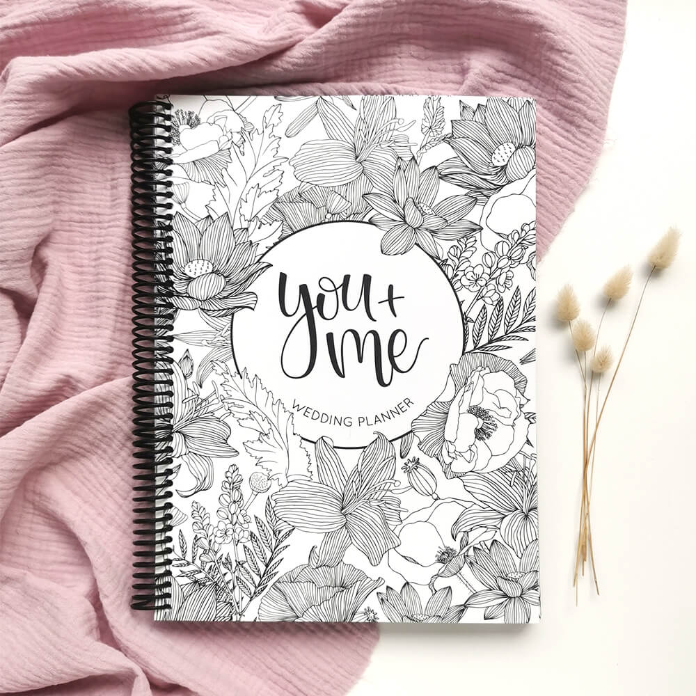 You + Me Wedding Planner Book