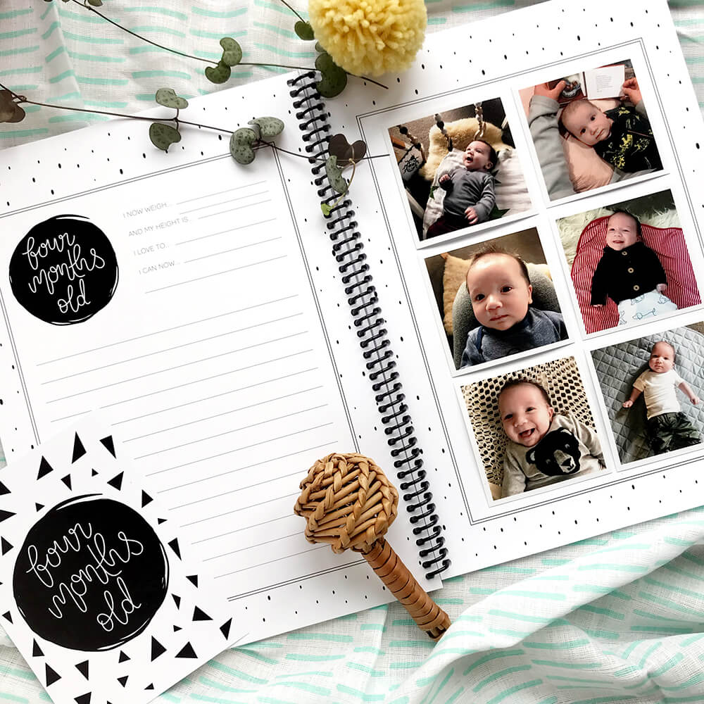 Starting a baby milestone book
