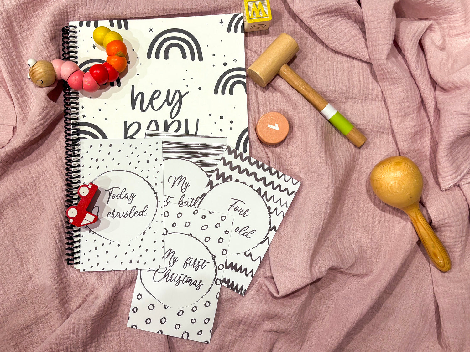 Baby Milestone Cards.