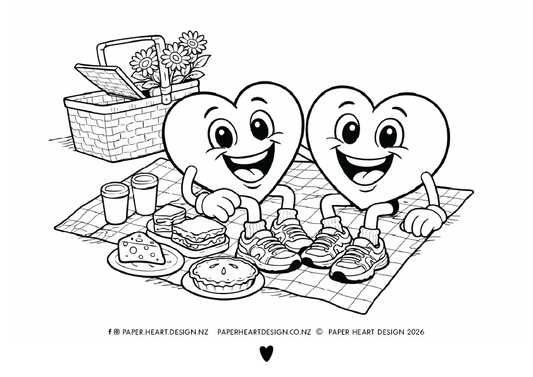 Valentines Colouring Pages
