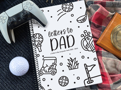 Personalised Letters to Dad: A Keepsake Book for Writing Letters to Dad