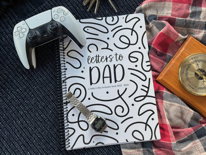 Personalised Letters to Dad: A Keepsake Book for Writing Letters to Dad