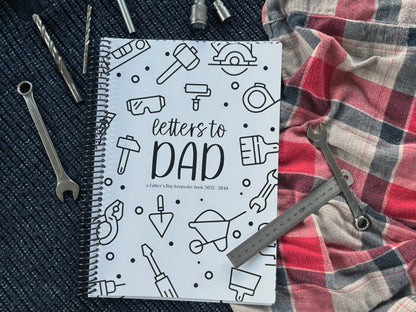 Personalised Letters to Dad: A Keepsake Book for Writing Letters to Dad