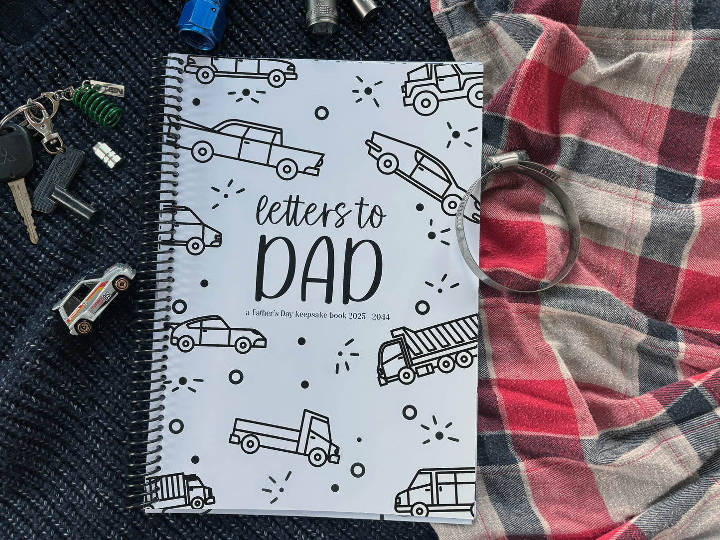 Personalised Letters to Dad: A Keepsake Book for Writing Letters to Dad