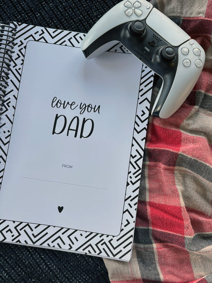 Personalised Letters to Dad: A Keepsake Book for Writing Letters to Dad