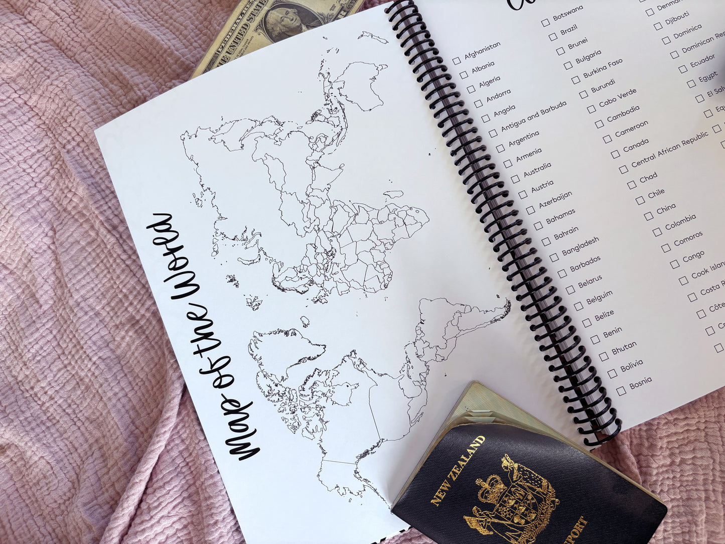 Travel Adventures - A keepsake book for journeys big and small