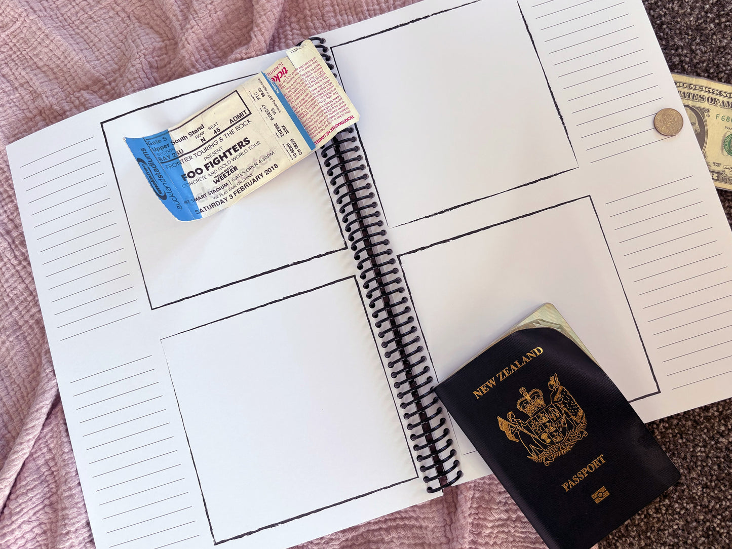 Travel Adventures - A keepsake book for journeys big and small