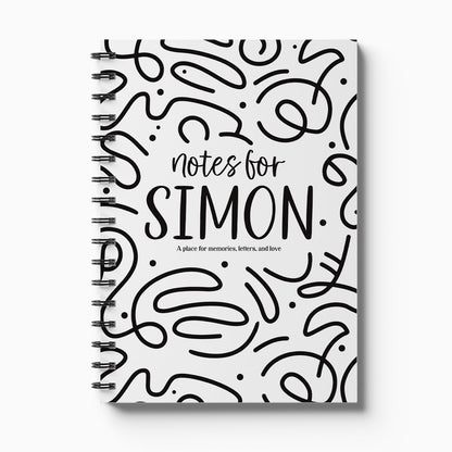 Personalised Letters to Dad: A Keepsake Book for Writing Letters to Dad