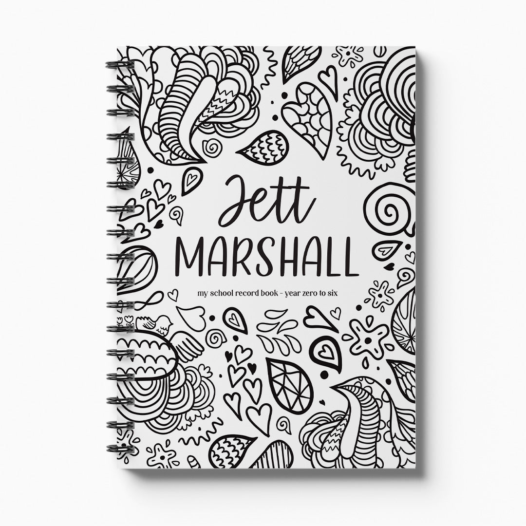 Personalised My School Days: A Personalised School Record Keepsake Book | Primary, Intermediate & High School