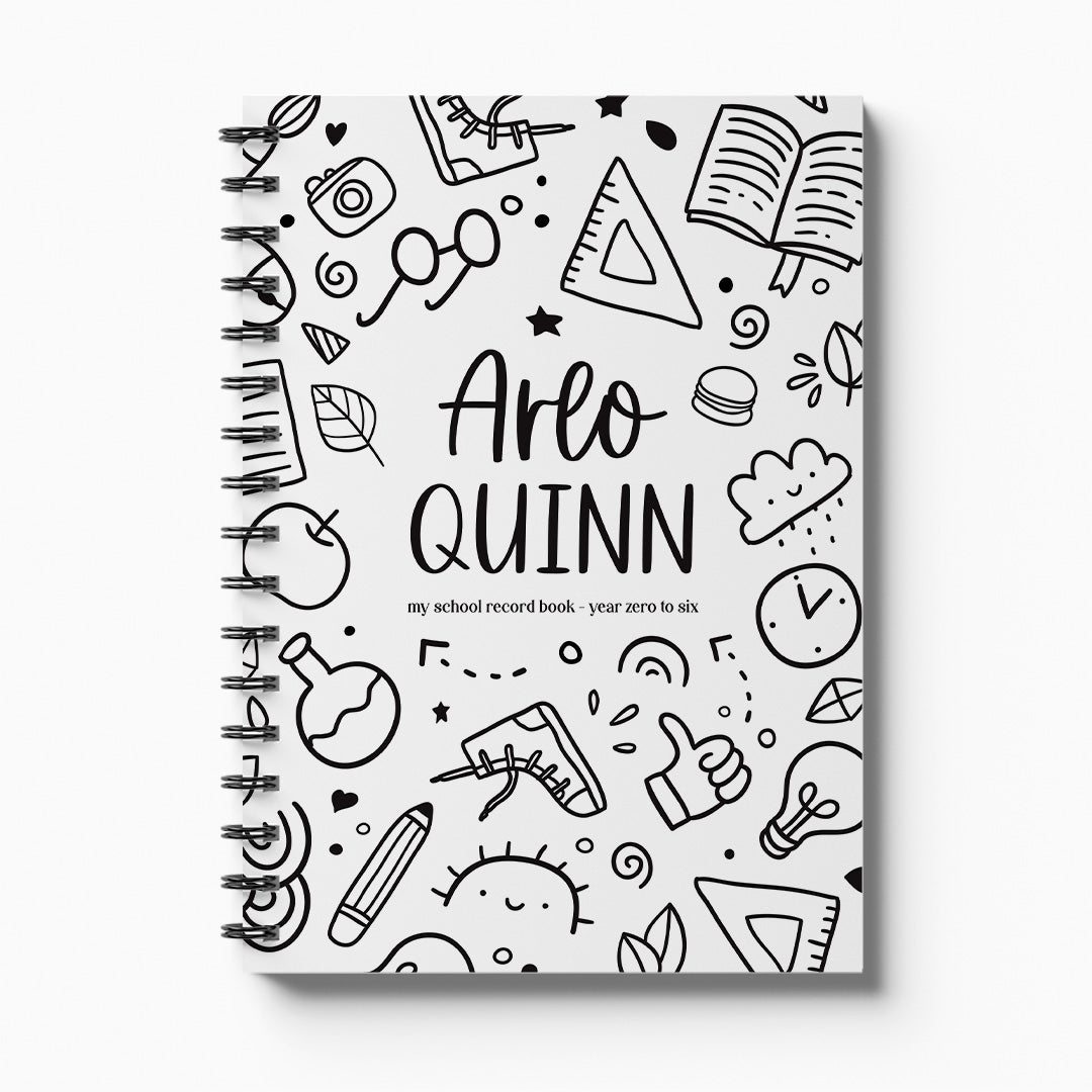 Personalised My School Days: A Personalised School Record Keepsake Book | Primary, Intermediate & High School