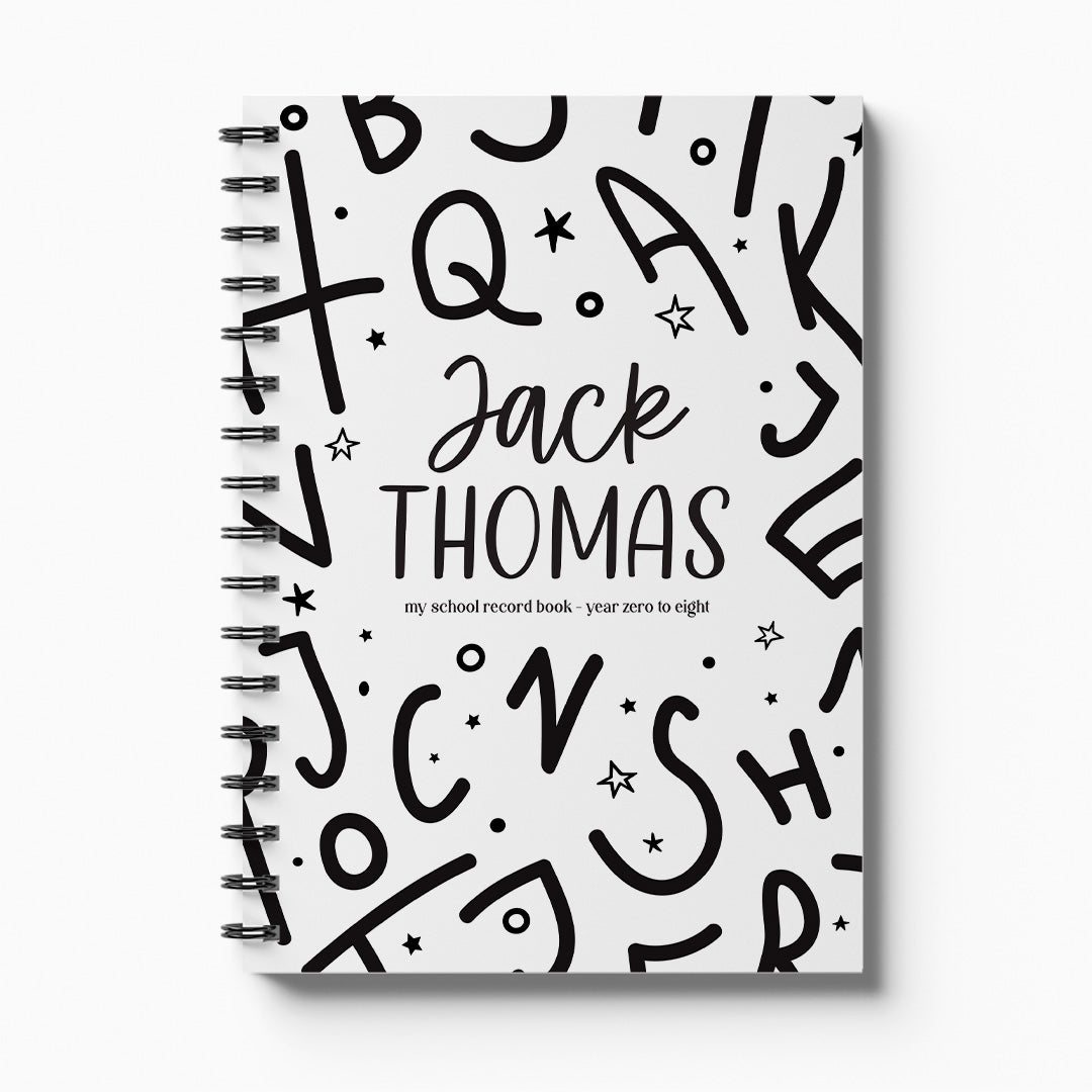 Personalised My School Days: A Personalised School Record Keepsake Book | Primary, Intermediate & High School
