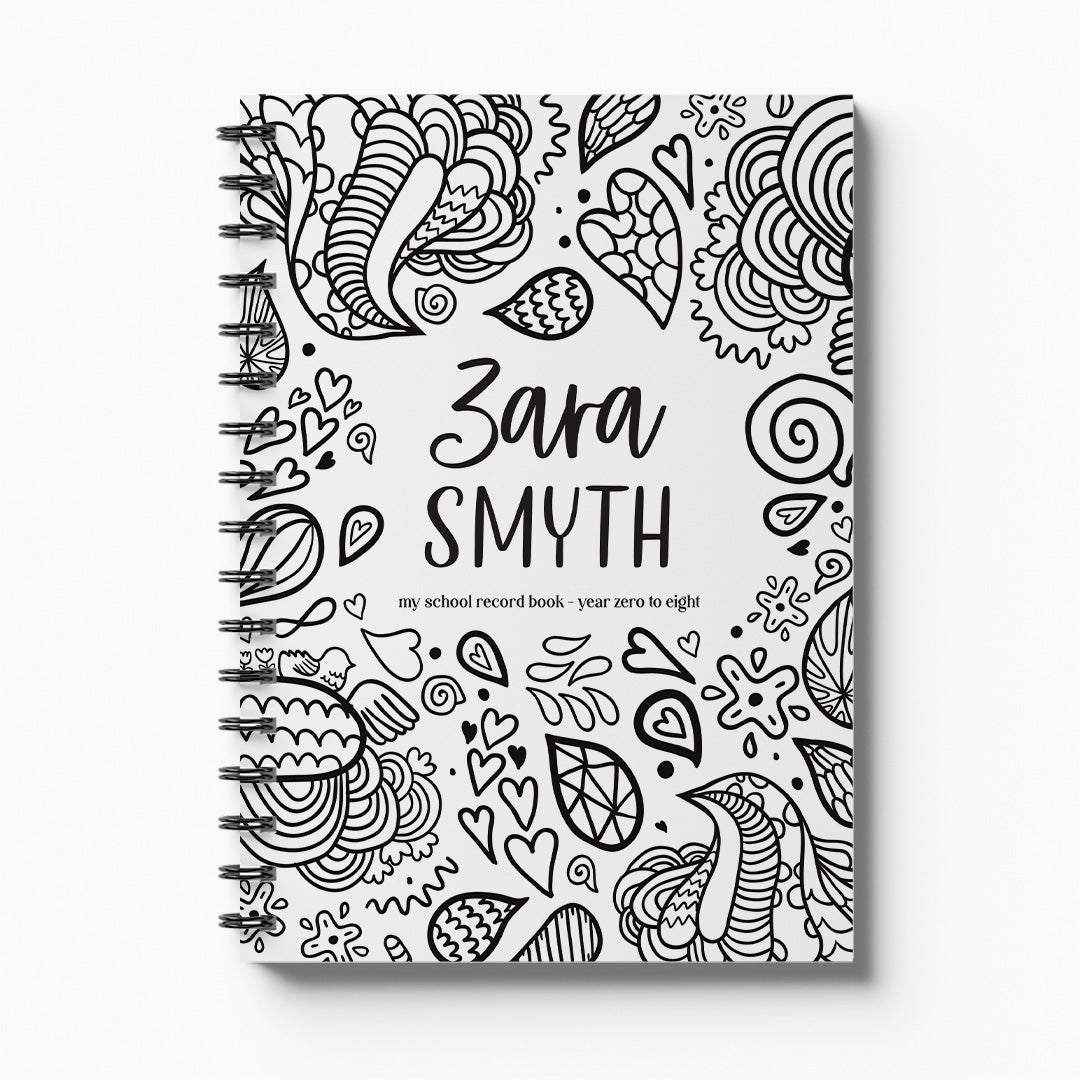 Personalised My School Days: A Personalised School Record Keepsake Book | Primary, Intermediate & High School