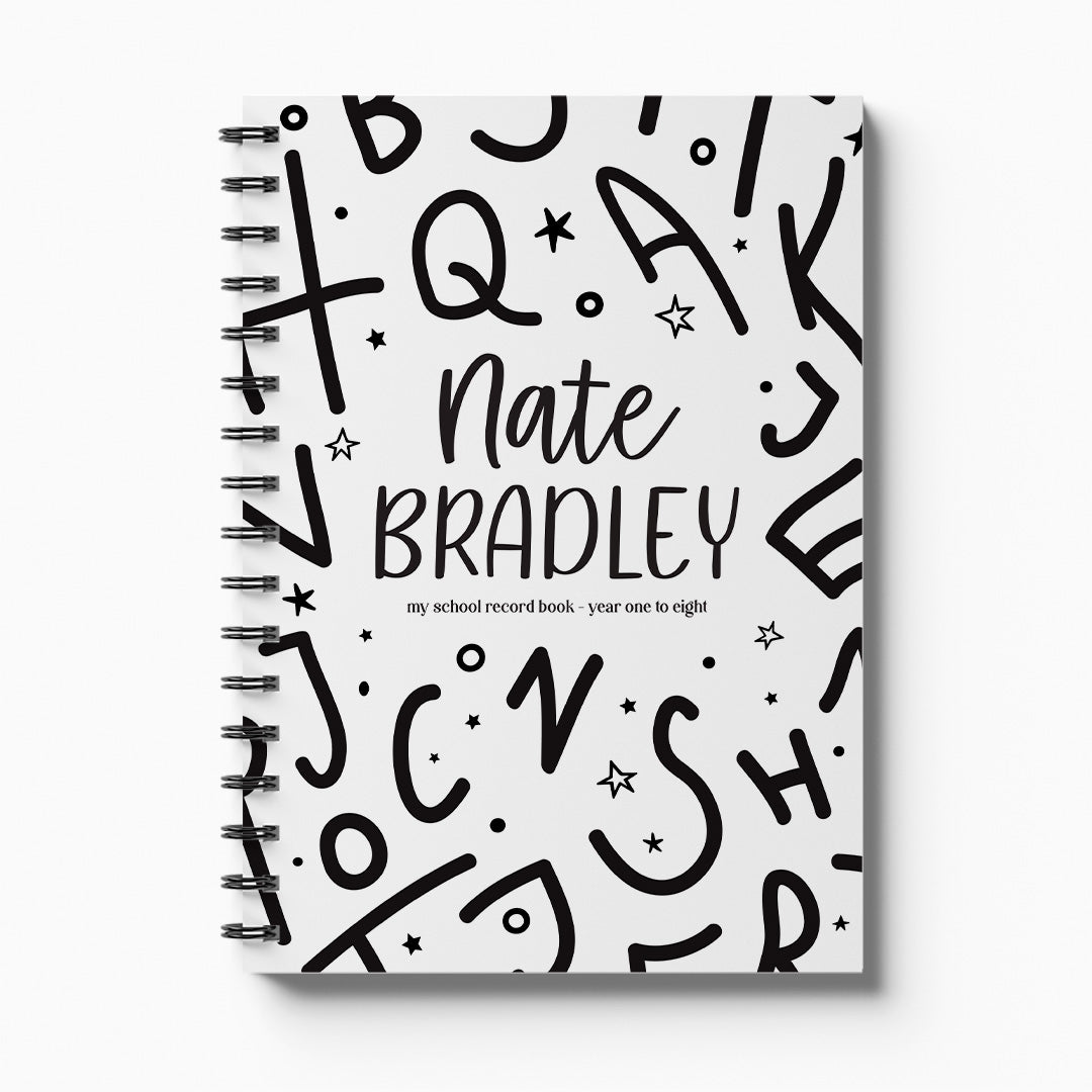 Personalised My School Days: A Personalised School Record Keepsake Book | Primary, Intermediate & High School