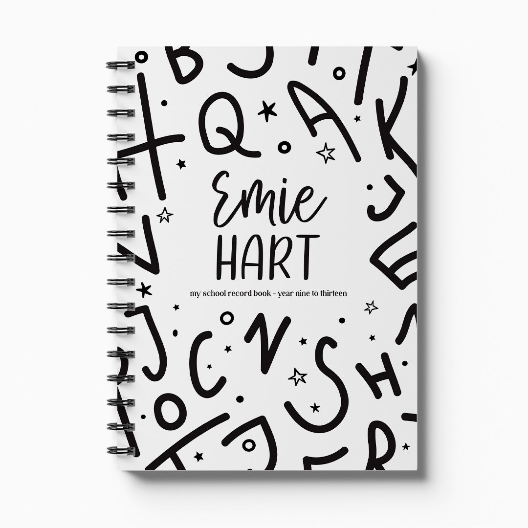Personalised My School Days: A Personalised School Record Keepsake Book | Primary, Intermediate & High School