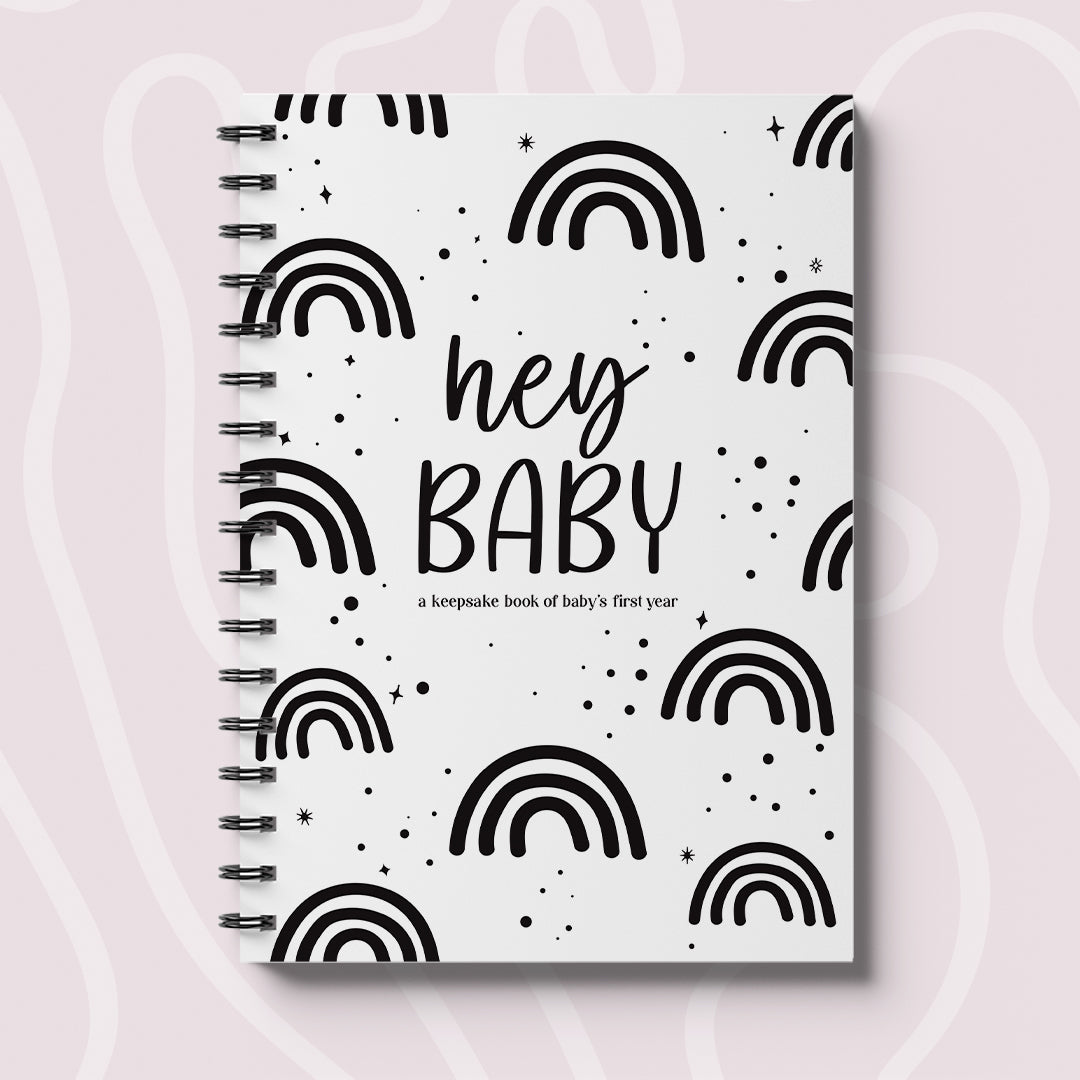 Hey Baby NZ baby milestone book