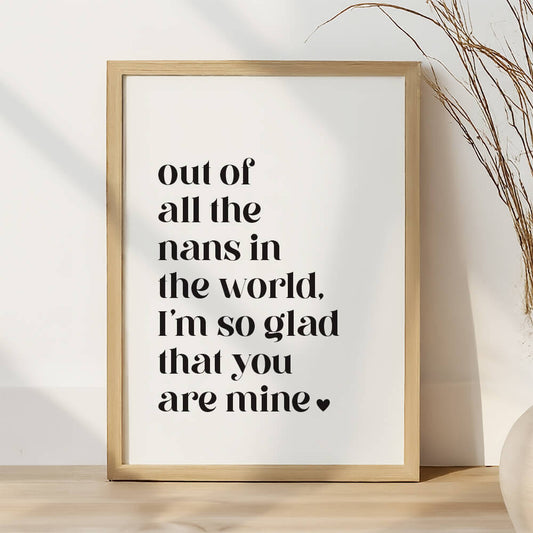 Mother's Day print NZ