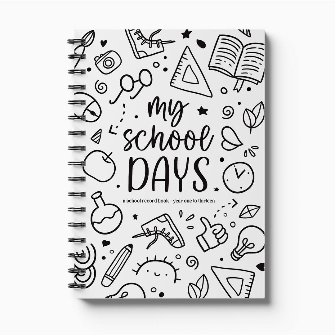 My School Days NZ School Record Book